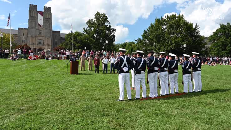 New Cadet Week ends with annual parade
