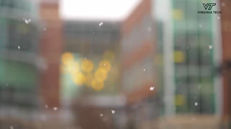 The new year brings in new snow fall