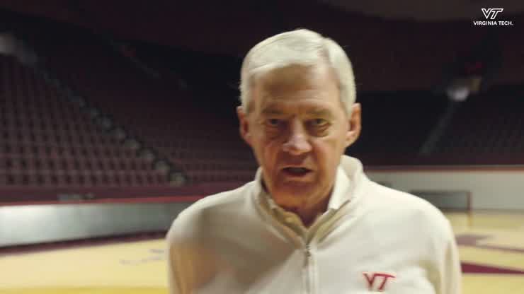 Frank Beamer with a message for Virginia Tech Hokies